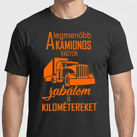 Férfi Imperial póló - kamionos narancs