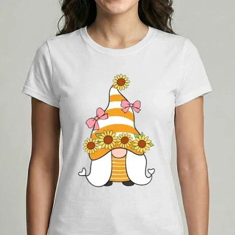Női Imperial póló - Sunflower Gnome