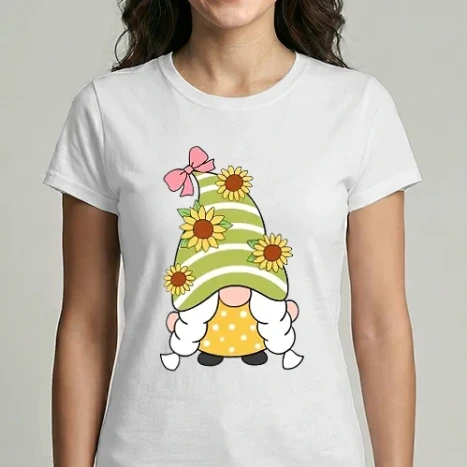 Női Imperial póló - Sunflower Gnome