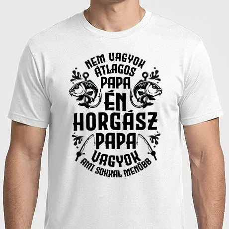 Férfi Imperial póló - Horgász papa