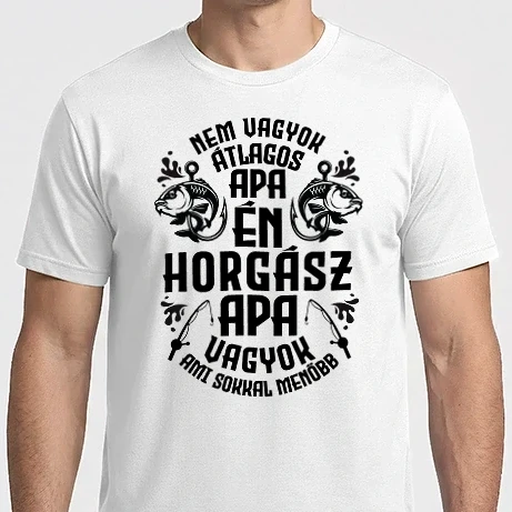 Férfi Imperial póló - Horgász apa