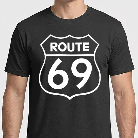 Férfi Imperial póló - Route 69