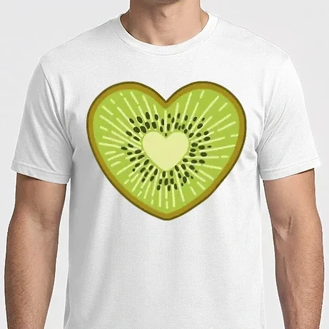 Férfi Imperial póló - Kiwi szív