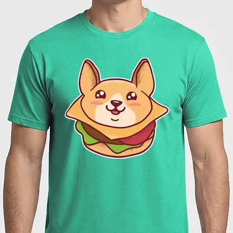 Férfi Imperial póló - Korgi burger