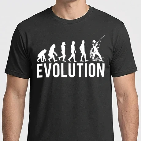 Férfi Imperial póló - Horgász evolúció 