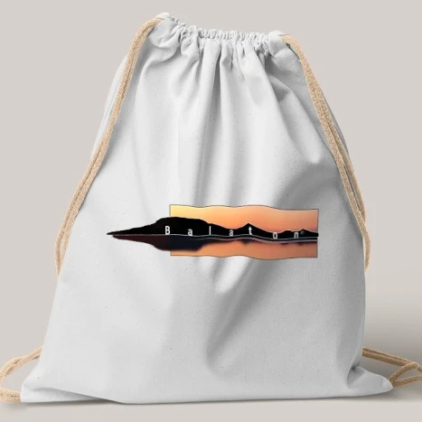 Vászon tornazsák - Balaton sunset 