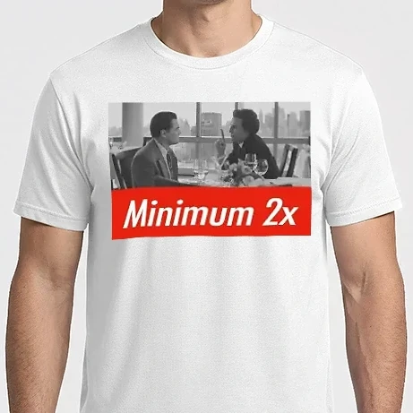 Férfi Imperial póló - Minimum 2x - Wall street farkasai