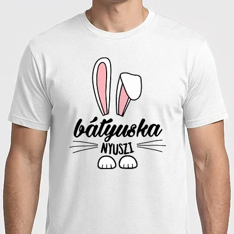 Férfi Imperial póló - Nyuszicsalád bátyuska