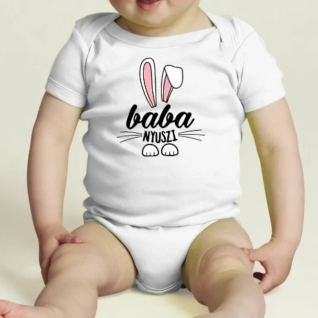 Baba body - Nyuszicsalád baba