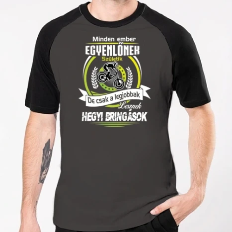 Férfi Baseballpóló - Legjobbak hegyibringások