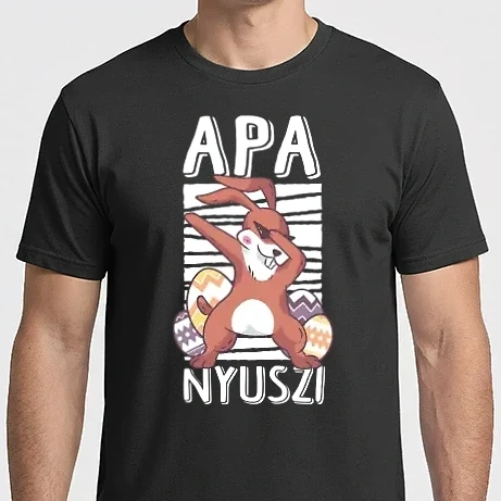 Férfi Imperial póló - Apa nyuszi