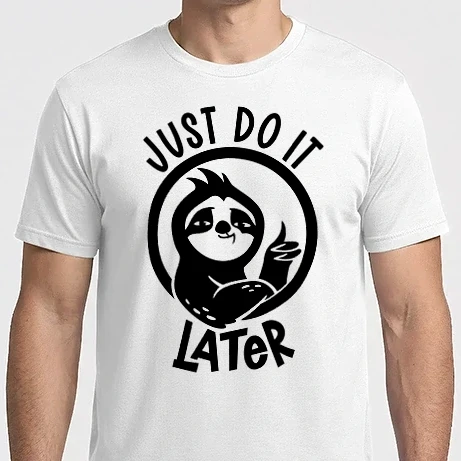 Férfi Imperial póló - Just do it later