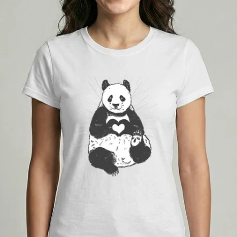 Női Imperial póló - Panda