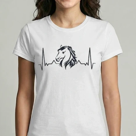 Női Imperial póló - Horse Heartbeat