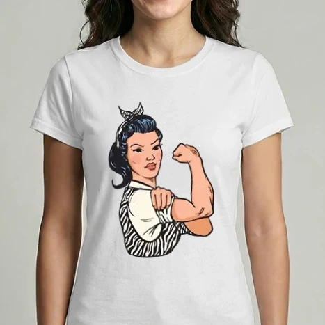 Női Imperial póló - Strong woman