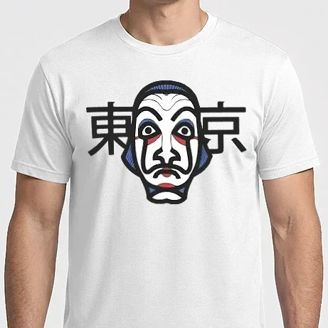 Férfi Imperial póló - La casa de papel - Japan style