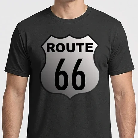 Férfi Imperial póló - Route 66 