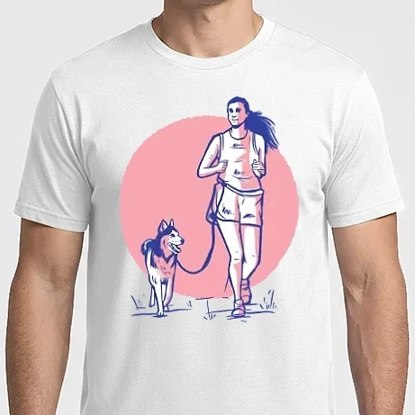 Férfi Imperial póló - Kutyafuttatás