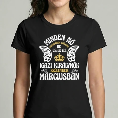 Női Imperial póló - Szülinapos királynő március