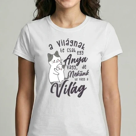 Női Imperial póló - Nekünk te vagy a világ drk