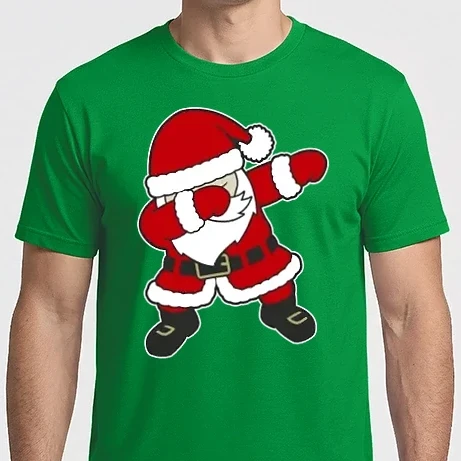Férfi Imperial póló - Dabbing Santa