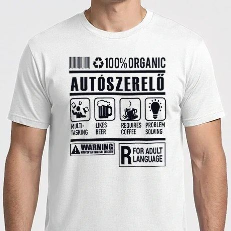 Férfi Imperial póló - 10 ORGANIC AUTÓSZ