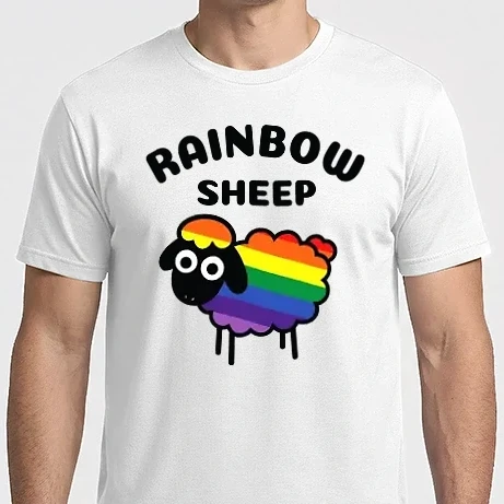 Férfi Imperial póló - Rainbow Sheep