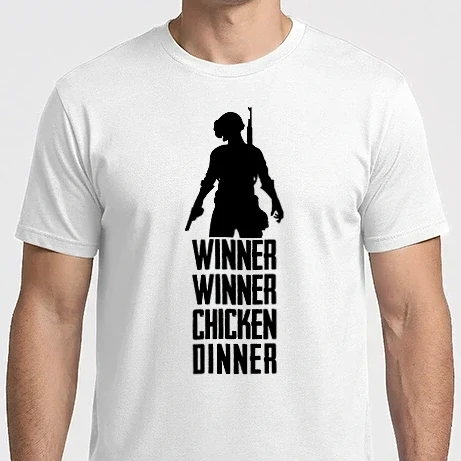 Férfi Imperial póló - PUBG - Winner Winner Chicken Dinner
