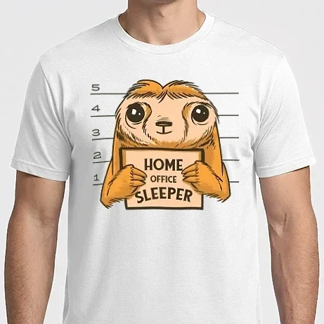Férfi Imperial póló - Homeoffice lajhár