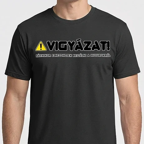 Férfi Imperial póló - Vigyázat! 