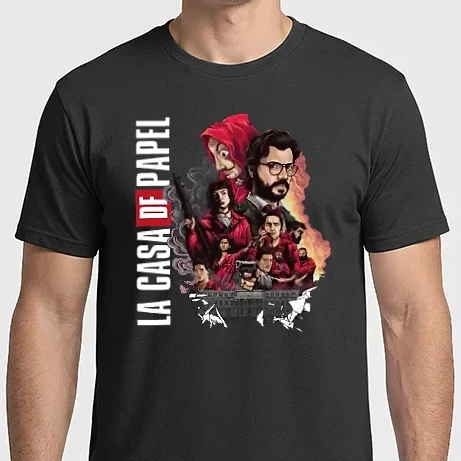 Férfi Imperial póló - La Casa de Papel 
