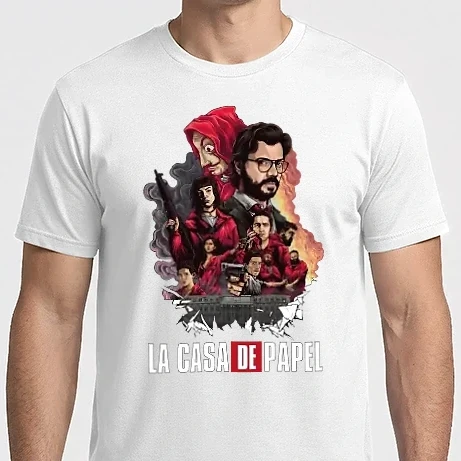 Férfi Imperial póló - La Casa de Papel 