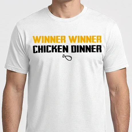 Férfi Imperial póló - PUBG - Winner Winner Chicken Dinner 5
