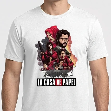 Férfi Imperial póló - La Casa de Papel 