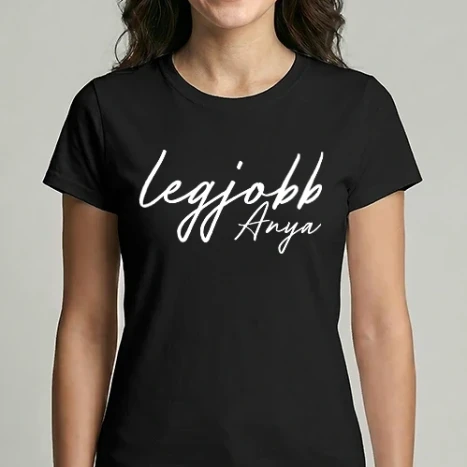 Női Imperial póló - LEGJOBB ANYA 2021 SMALL LOGO