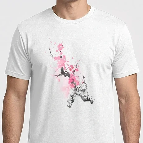 Férfi Imperial póló - Blooming Attack