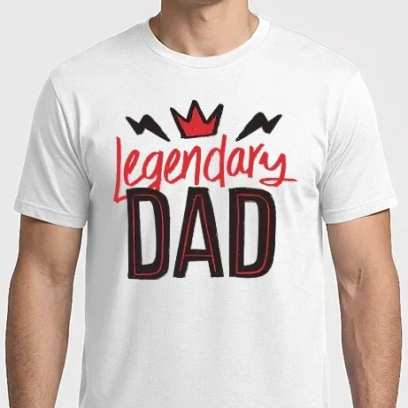 Férfi Imperial póló - Legendary dad - legendás apa