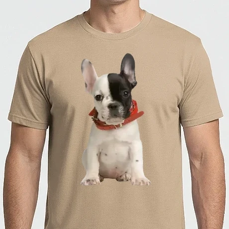 Férfi Imperial póló - Kölyök francia bulldog