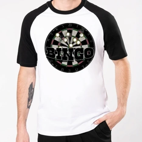 Férfi Baseballpóló - Bingo