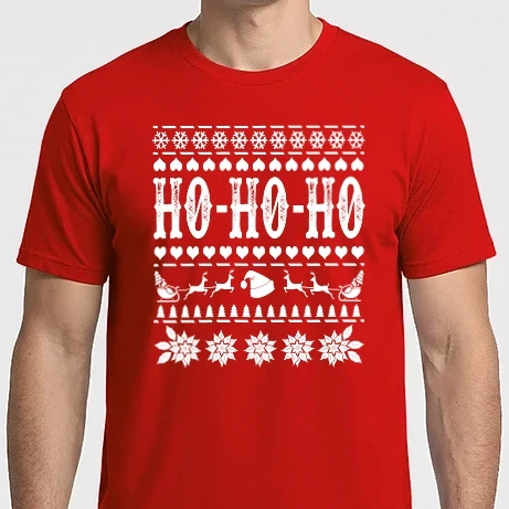Férfi Imperial póló - Ugly sweater hohoho