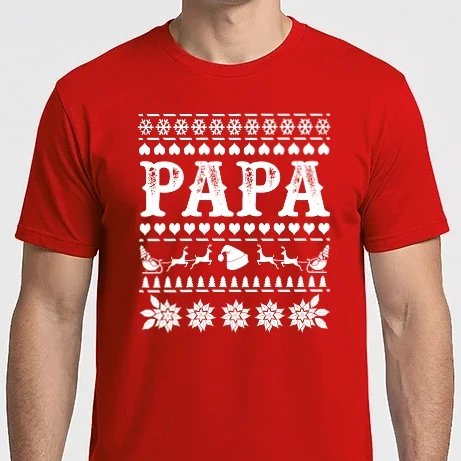 Férfi Imperial póló - Ugly sweater papa