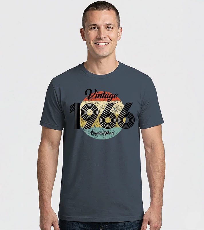 60. szülinap 1966 vintage – Férfi Imperial póló