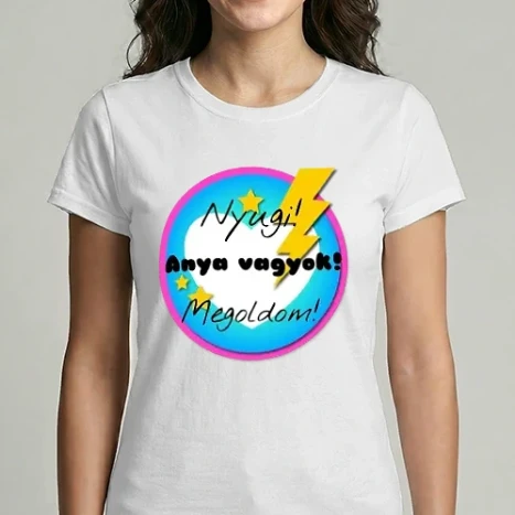 Női Imperial póló - Nyugi, anya vagyok, megoldom-1