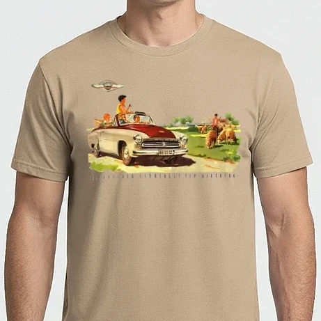 Férfi Imperial póló - Wartburg Cabrio Vintage