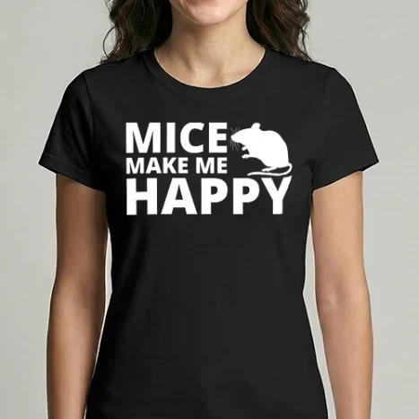 Női Imperial póló - Mice make me happy