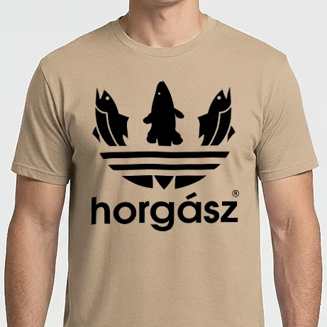 Férfi Imperial póló - Adidas horgász logó
