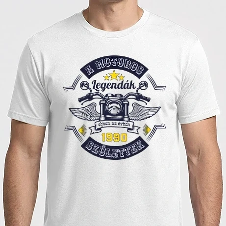 Férfi Imperial póló - Motoros legendák 1990