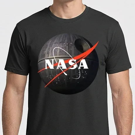 Férfi Imperial póló - Nasa halálcsillag