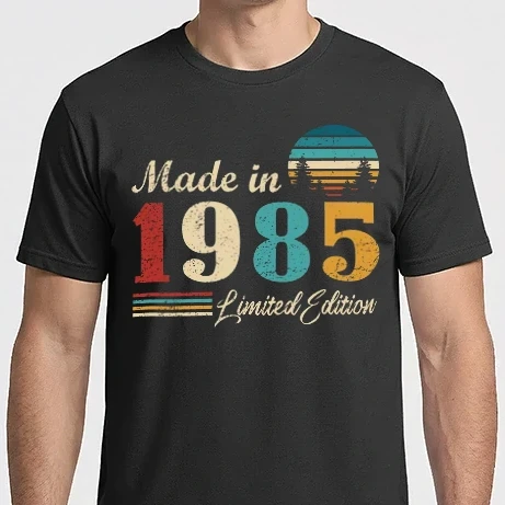 Férfi Imperial póló - Vintage birthday 1985