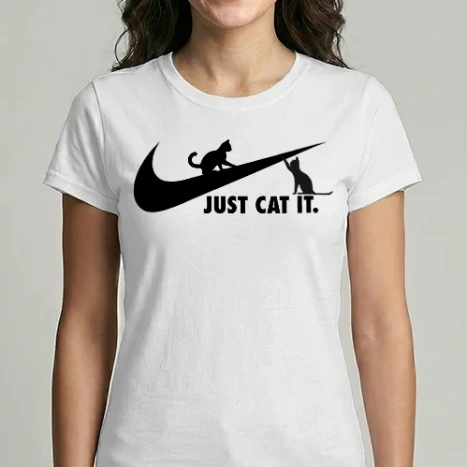 Női Imperial póló - Just cat it 3